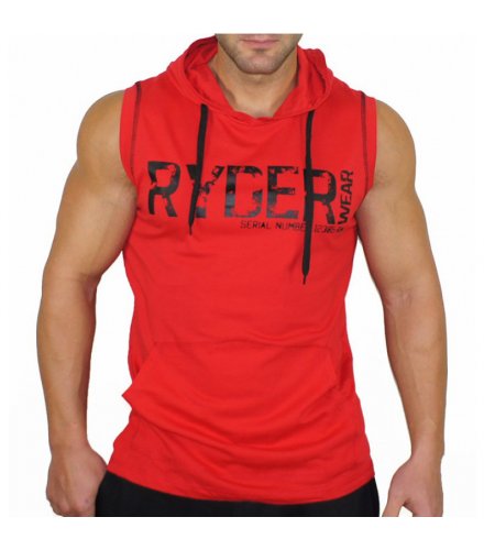 SA097 - Muscle brothers hooded Fitness vest